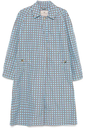 ERMANNO SCERVINO Trenchcoat met geometrische print