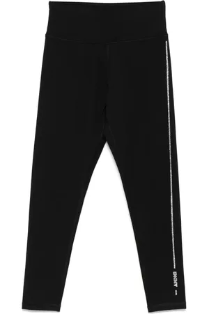 DKNY Legging met logo van stras