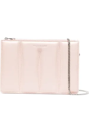 Alexander McQueen Slash leren schoudertas