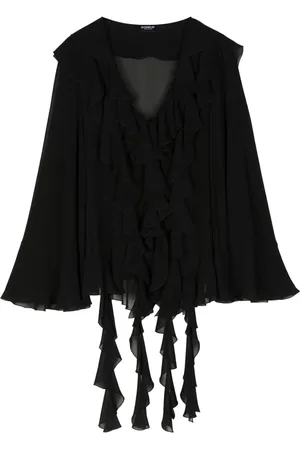 Dondup Gedrapeerde blouse met ruches