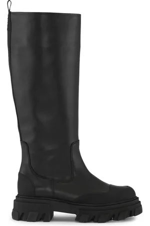Ganni Cleated Tubular knielaarzen