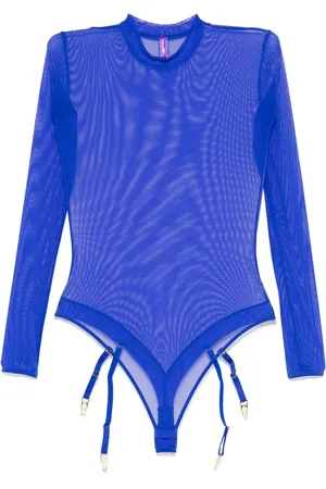 MAISON CLOSE Body met bretels detail