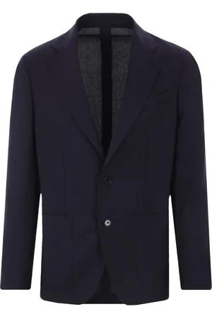 CARUSO Blazer met enkele rij knopen