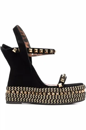 Philipp Plein Sandalen met sleehak