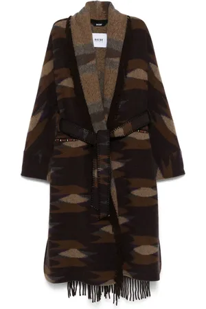 Bazar Deluxe Jas met intarsia patroon