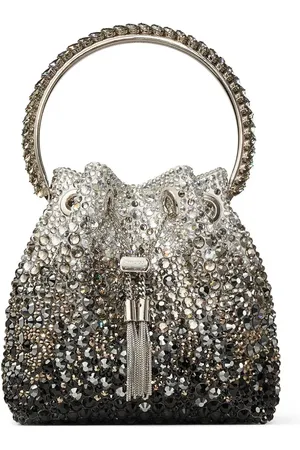 Jimmy Choo Bon Bon schoudertas verfraaid met kristallen