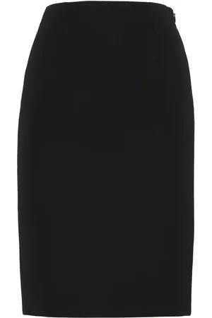 Dsquared2 High waist wollen kokerrok