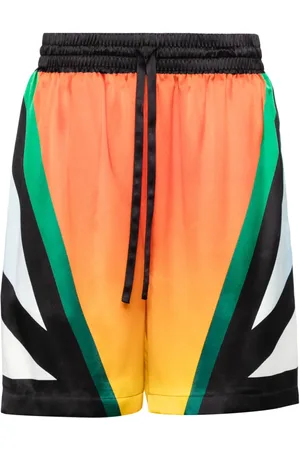 Casablanca Casa Moto Sport zijden shorts