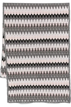 Missoni Sjaal met zigzag patroon