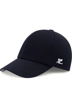 Courrèges Honkbalpet met geborduurd logo