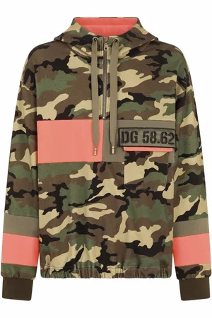 Dolce & Gabbana Hoodie met camouflageprint