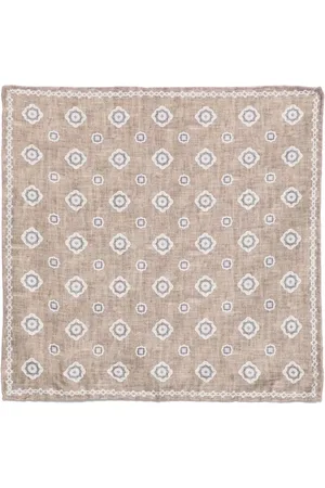 Brunello Cucinelli Zakdoek met patroon