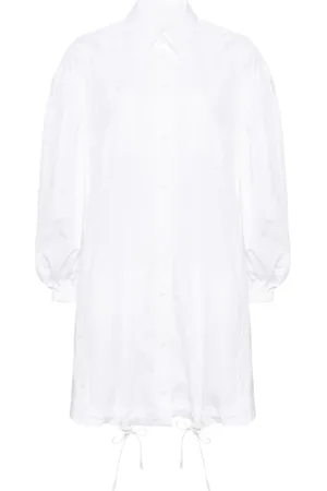 Simone Rocha Trapeze blousejurk met knopenbies