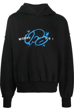MISBHV X UFO361 hoodie met logoprint