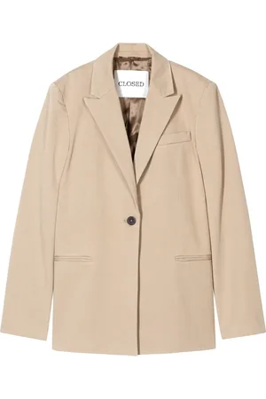 Closed Blazer met enkele knoop