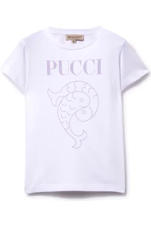 PUCCI Junior Katoenen T