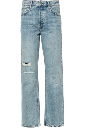 ANINE BING Benz high waist straight jeans