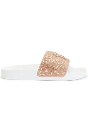 Giuseppe Zanotti Brett verfraaide slippers