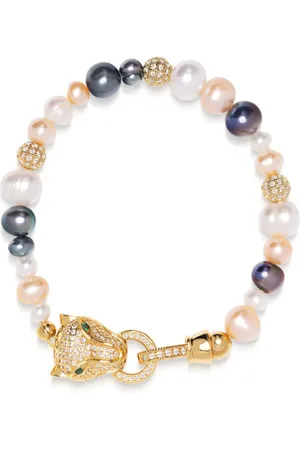 Nialaya Armband met parel en bedel