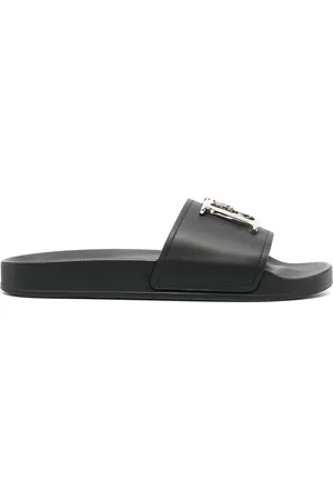 Dsquared2 Slippers met logoplakkaat