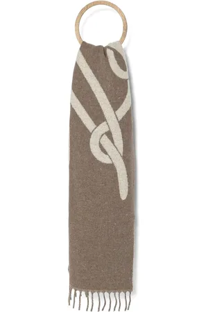 Karl Lagerfeld Sjaal met intarsia logo