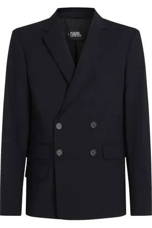 Karl Lagerfeld Blazer met dubbele rij knopen