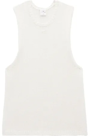 Courrèges Gebreide tanktop