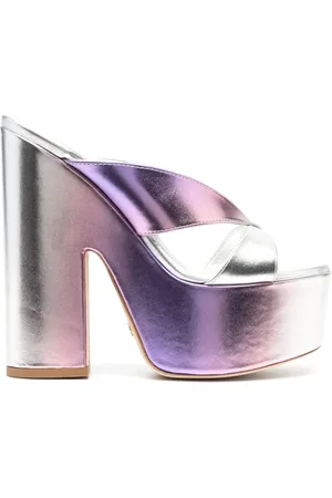 Stuart Weitzman Metallic muiltjes