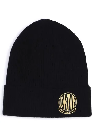 DKNY Muts met logopatch