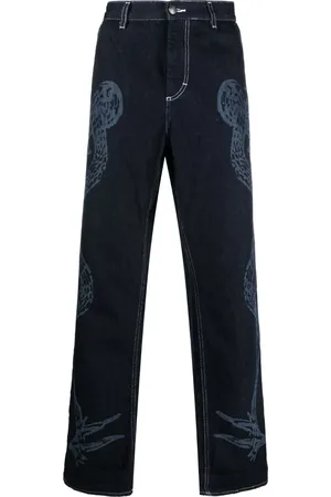 Charles Jeffrey Loverboy Jeans met wijde pijpen