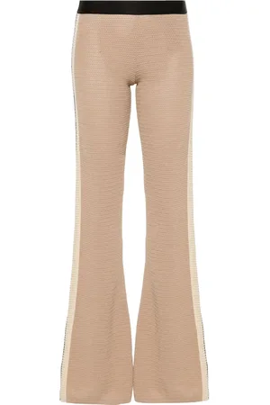 Palm Angels Flared broek met logoband