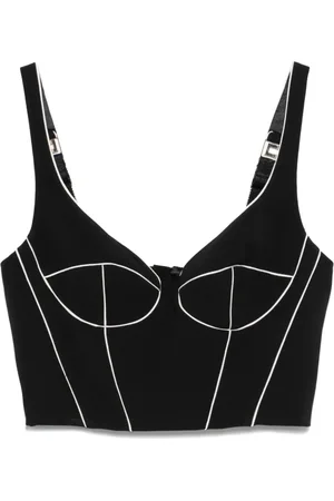 Elisabetta Franchi Contrasterende korsettop