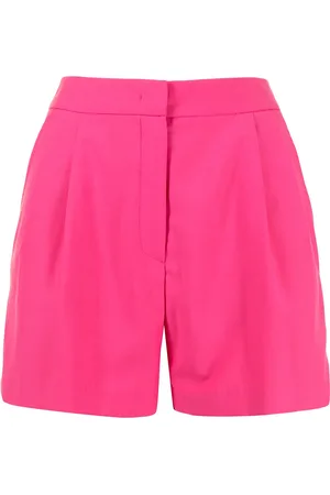 pushBUTTON Shorts met geplooid detail
