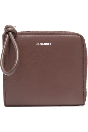 Jil Sander Leren portemonnee