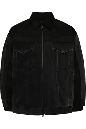 CROQUIS Splicing denim jack