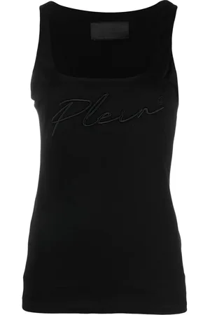 Philipp Plein Tanktop met geborduurd logo
