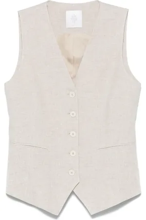 ELEVENTY Lurex gilet