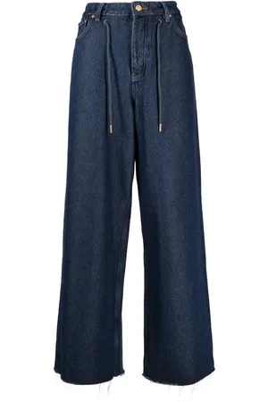 Ganni Jeans met wijde pijpen