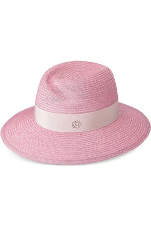 Le Mont St Michel Virginie fedora hoed met logoplakkaat