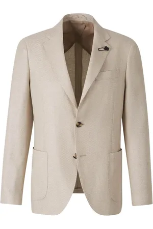 LARDINI Blazer met enkele rij knopen