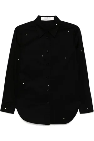 KIMHEKIM Blouse verfraaid met parel