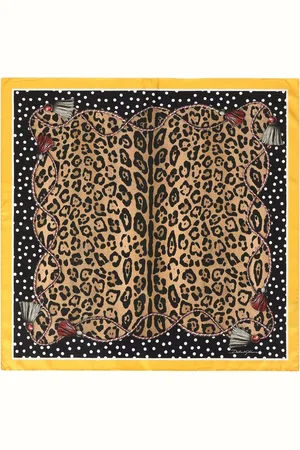 Dolce & Gabbana Sjaal met luipaardprint