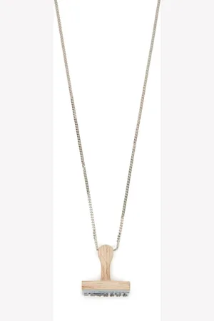 Maison Margiela Stamp halsketting met hanger
