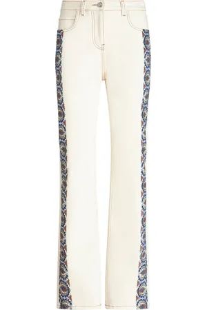 Etro Jeans met bloemenprint