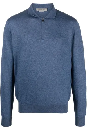corneliani Sweater met halve rits