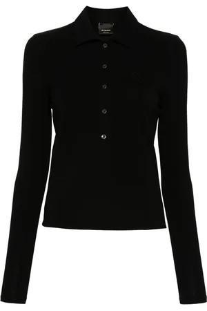 Pinko Love Birds polotop met borduurwerk