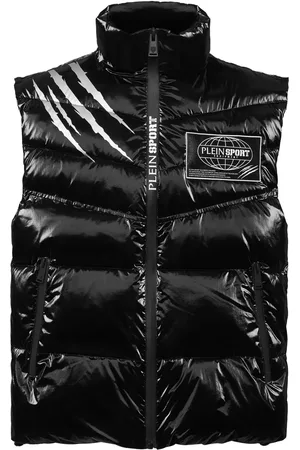 Philipp Plein Gilet met gekreukt effect