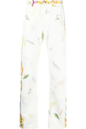 Casablanca Jeans met grafische print