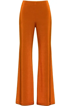 MACCAPANI Broek met wijde pijpen