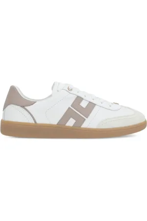 Elisabetta Franchi Leren sneakers